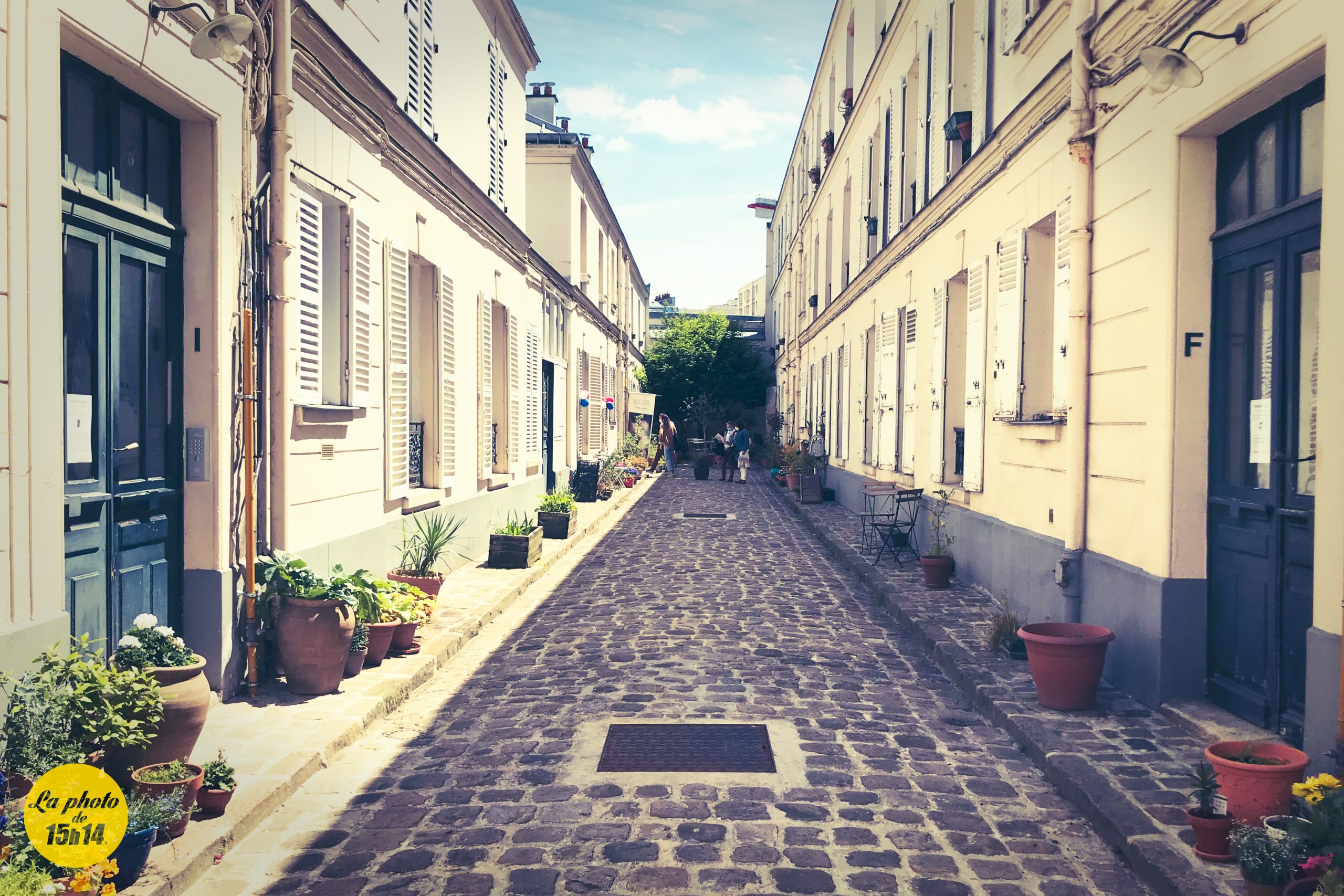 Rue cachée, Jourdain, Paris