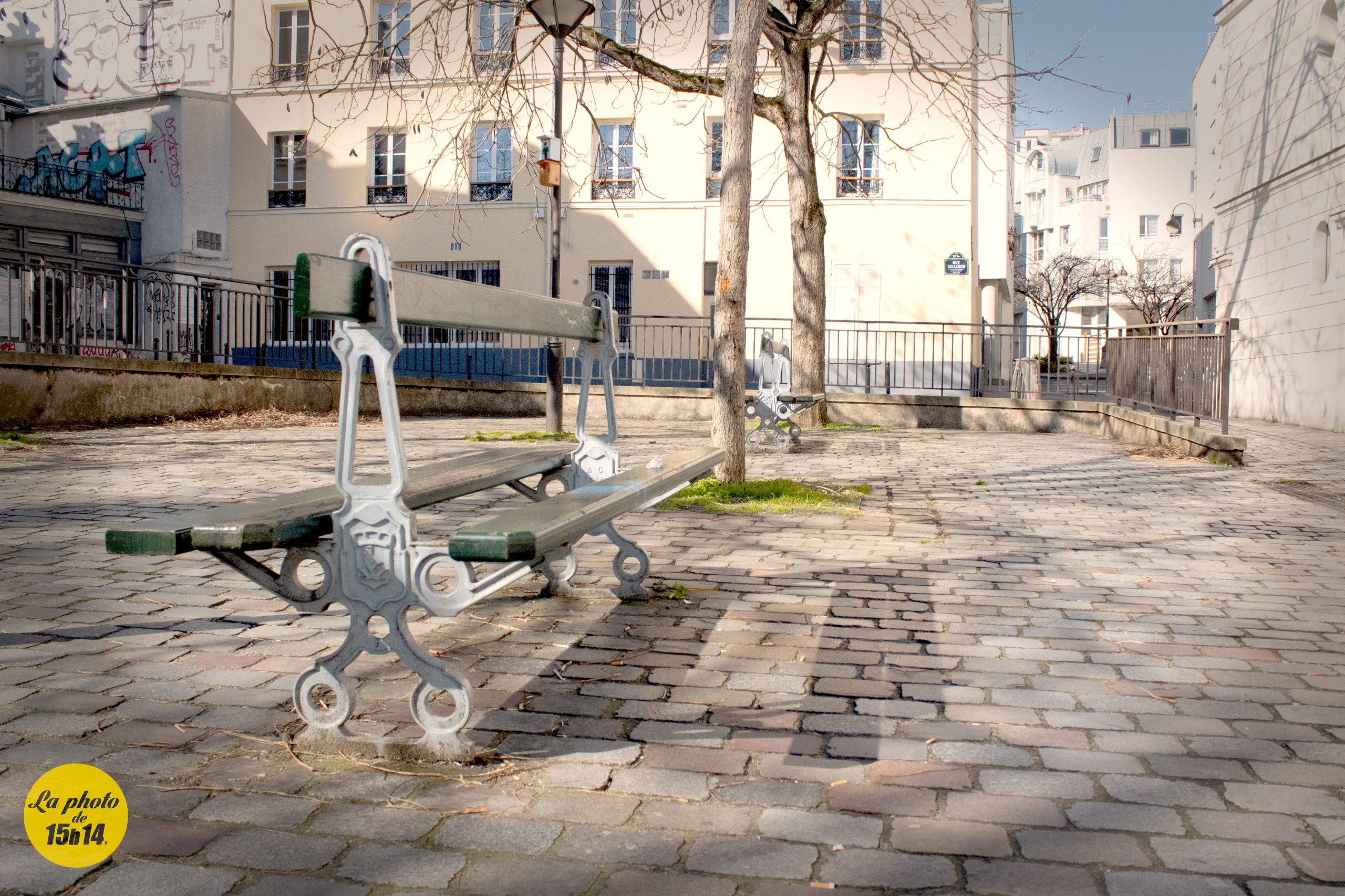 Banc public, Paris 20ème