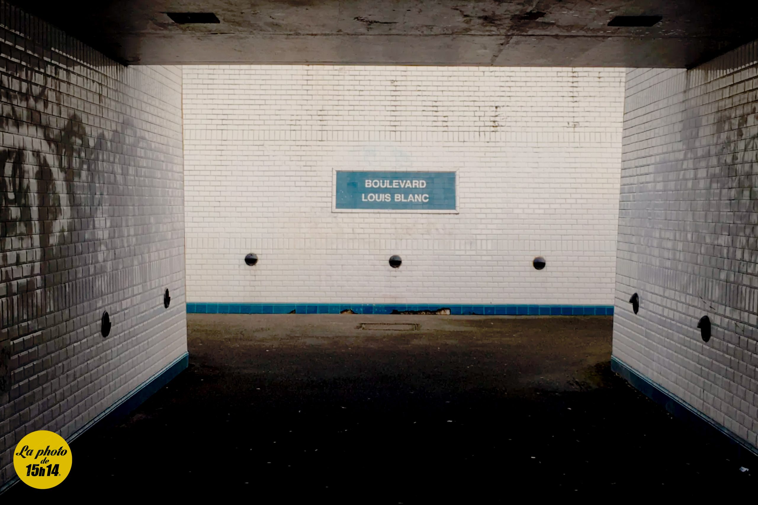 En direction du boulevard Louis Blanc