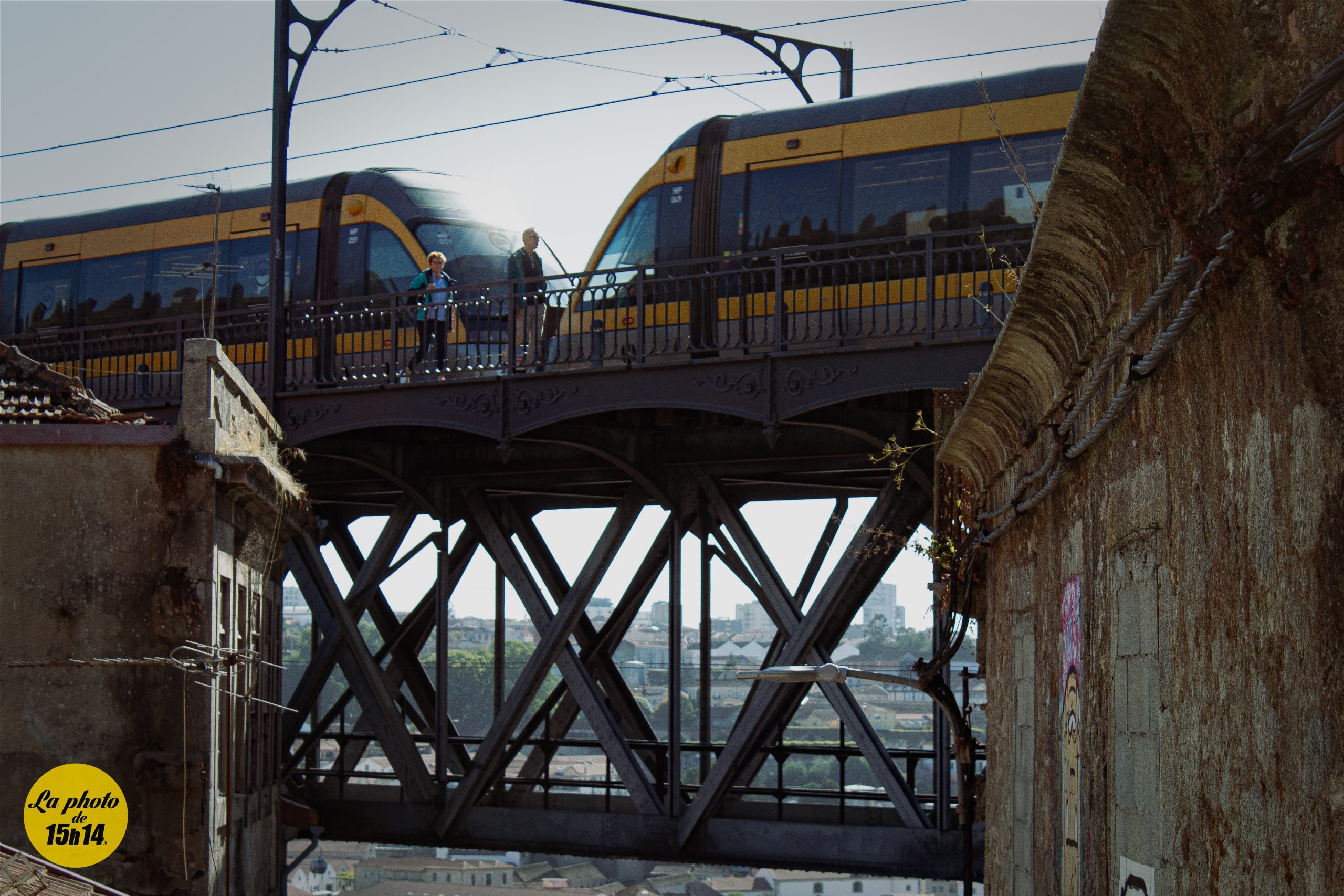 Le tramway qui survole Porto