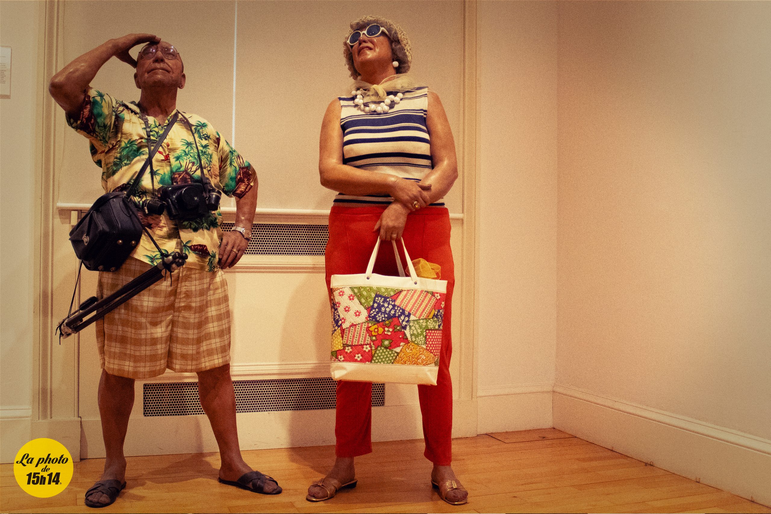 Tourists, Duane Hanson, Scottish National Gallery of Modern Art