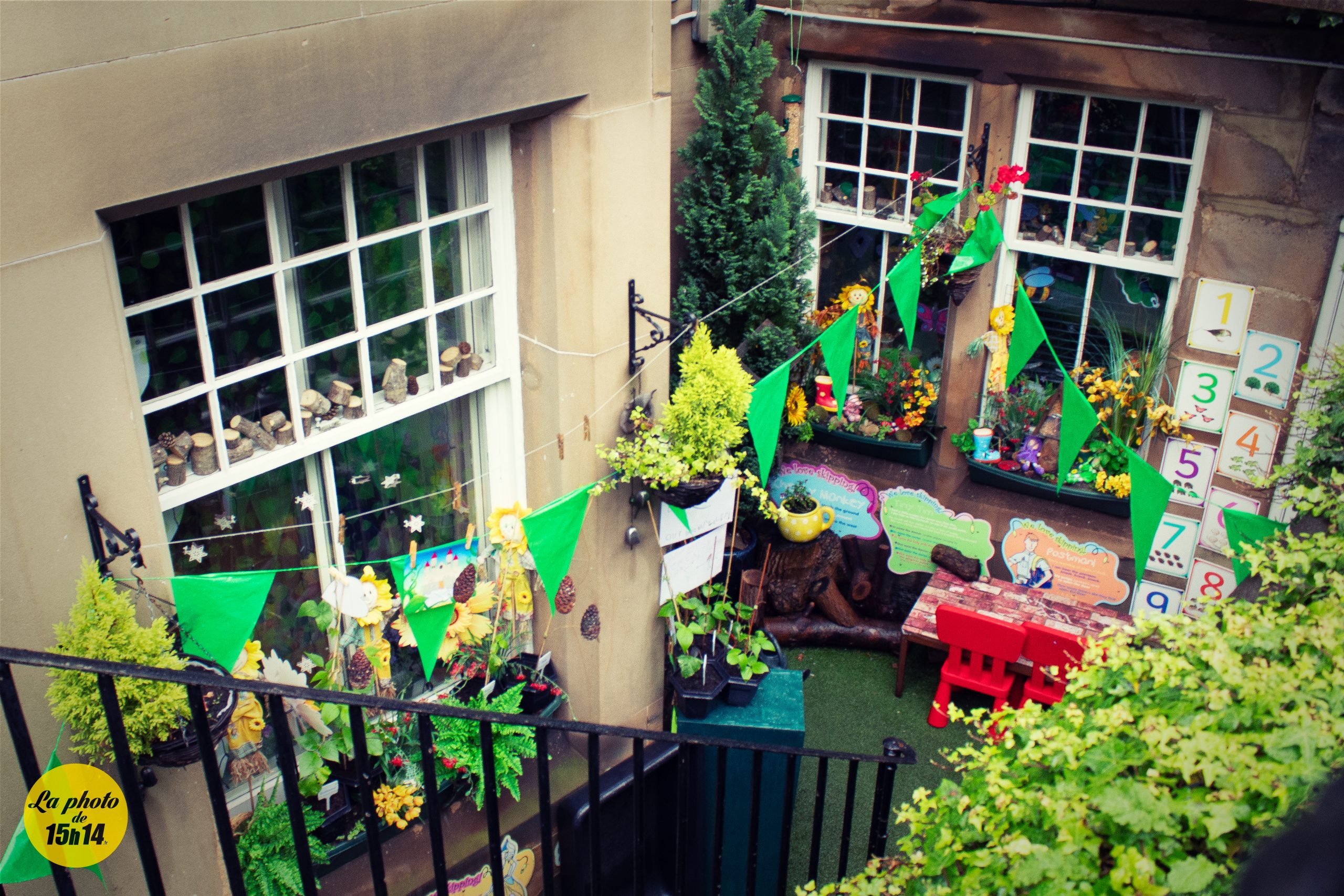 Jardin urbain, Édimbourg