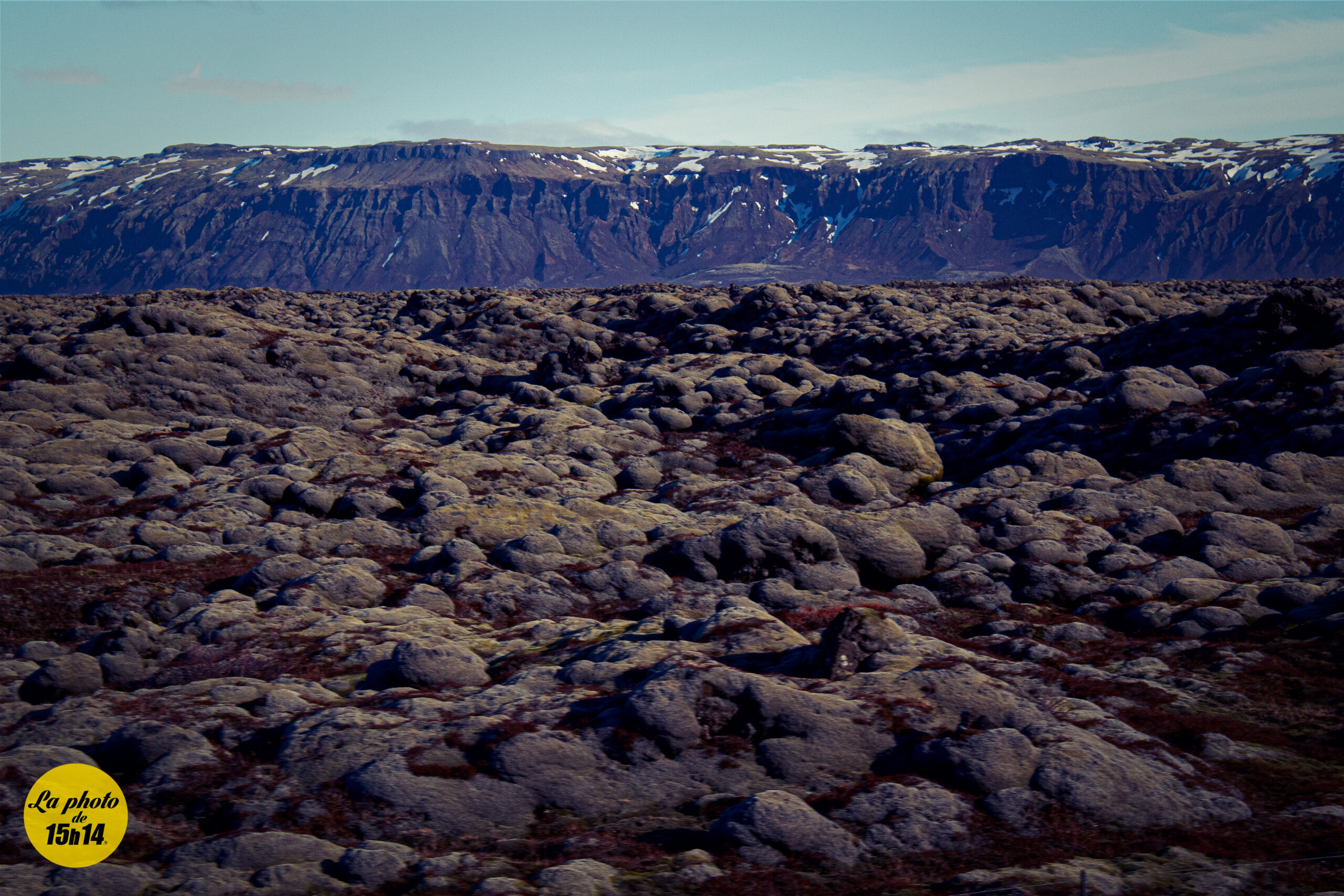 Plaine de lave, Islande