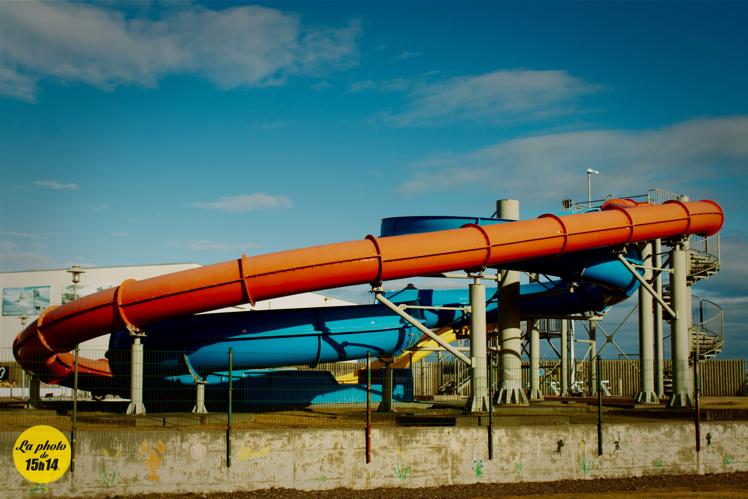 Toboggan aquatique, Islande