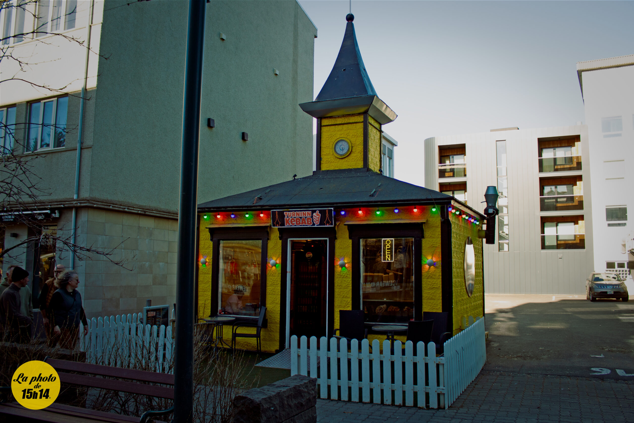 Turninn Akureyri : la tourelle islandaise devenue kebab culte